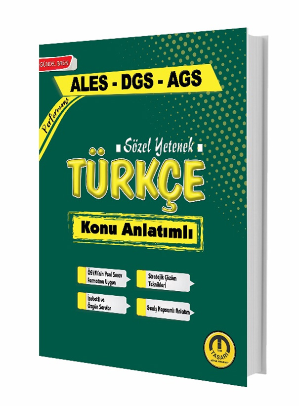 DGS ALES AGS Türkçe Konu Anlatımı 