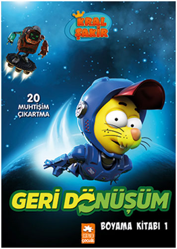 Kral Şakir Geri Dönüşüm Boyama Kitabı - 1