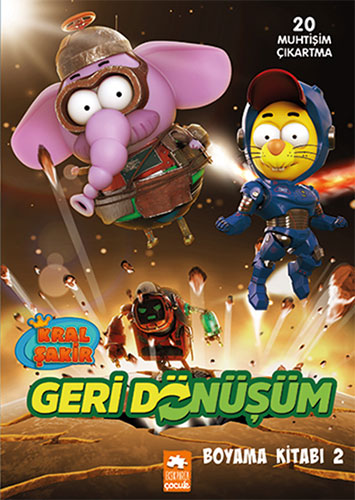 Kral Şakir Geridönüşüm Boyama Kitabı - 2