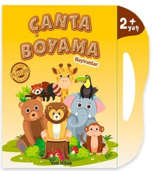 Çanta Boyama - Hayvanlar 2+ Yaş