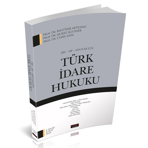 İİBF SBF MYO’lar İçin Türk İdare Hukuku