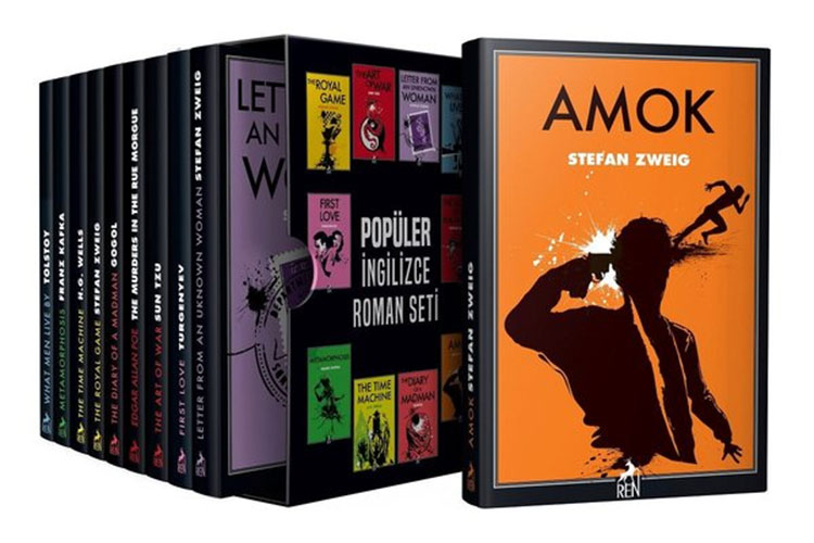 Popüler İngilizce Roman Seti - 10 Kitap Takım