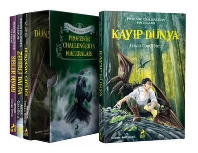 Profesör Challenger’In Maceraları Seti (4 Kitap Takım) Profesör Challenger’In Maceraları Seti (4 Kitap Takım)
