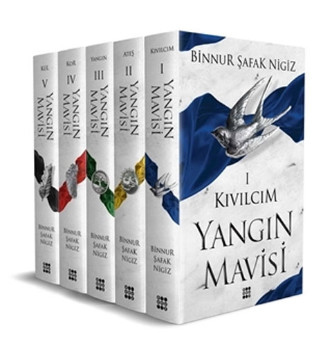 Yangın Mavisi Set - (5 Kitap Takım) Yangın Mavisi Set - (5 Kitap Takım)