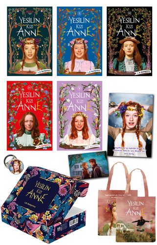 Yeşilin Kızı Anne (5 Kitap Kutulu Set)