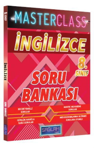 8.Sınıf LGS MASTERCLASS İngilizce Soru Bankası