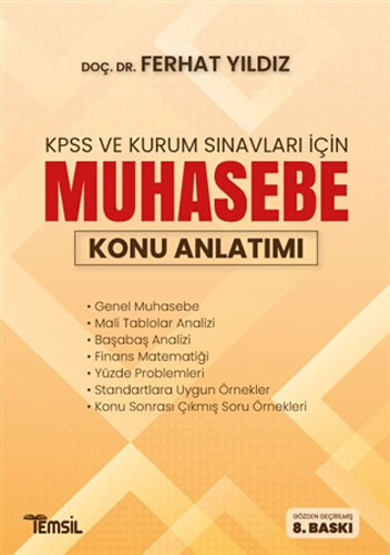 KPSS ve Kurum Sınavları İçin Muhasebe Konu Anlatımı