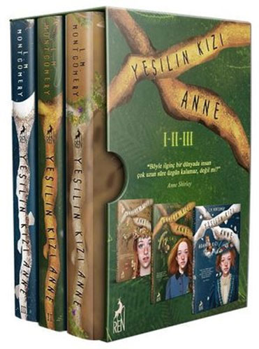 Yeşilin Kızı Anne Kutulu Set - 3 Kitap Takım (Ciltli)