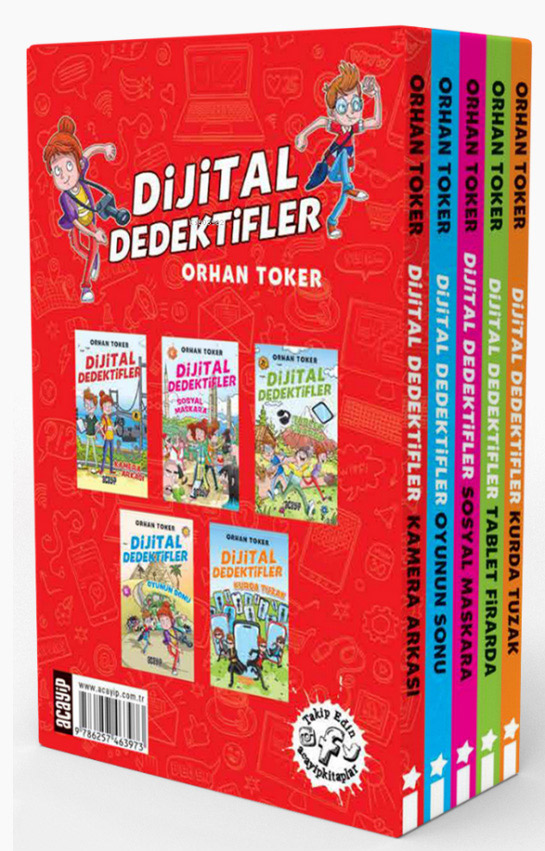 Dijital Dedektifler - 5 Kitap Kutulu