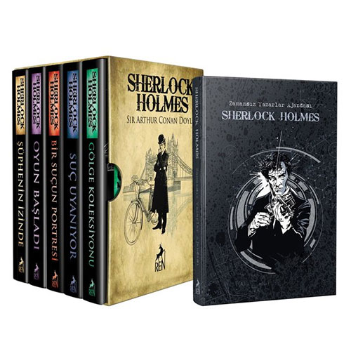 Sherlock Holmes Bütün Hikayeler Seti - 5 Kitap Takım Sherlock Holmes Bütün Hikayeler Seti - 5 Kitap Takım