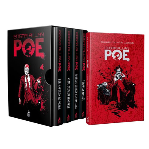 Edgar Allan Poe Seti - 4 Kitap Takım Edgar Allan Poe Seti - 4 Kitap Takım