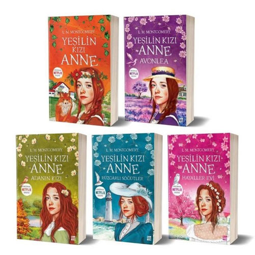 Yeşilin Kızı Anne Seti - 5 Kitap Takım Yeşilin Kızı Anne Seti - 5 Kitap Takım