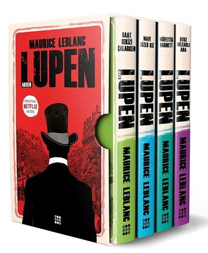 Arsen Lüpen Kutulu Siyah Set - 4 Kitap Takım Arsen Lüpen Kutulu Siyah Set - 4 Kitap Takım