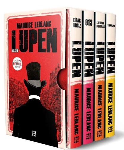 Arsen Lüpen Kutulu Kırmızı Set - 4 Kitap Takım Arsen Lüpen Kutulu Kırmızı Set - 4 Kitap Takım