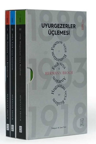 Uyurgezerler Üçlemesi Seti - (3 Kitap Takım - Kutulu) Uyurgezerler Üçlemesi Seti - (3 Kitap Takım - Kutulu)
