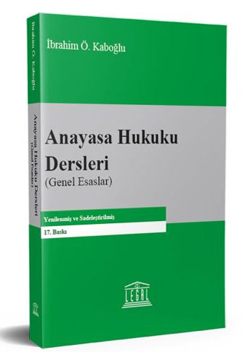 Anayasa Hukuku Dersleri 