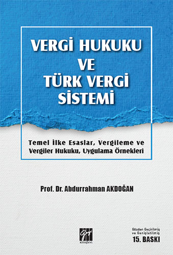 Vergi Hukuku ve Türk Vergi Sistemi