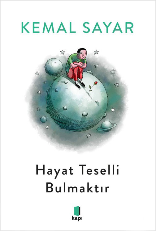 Hayat Teselli Bulmaktır (Siyah - Beyaz)
