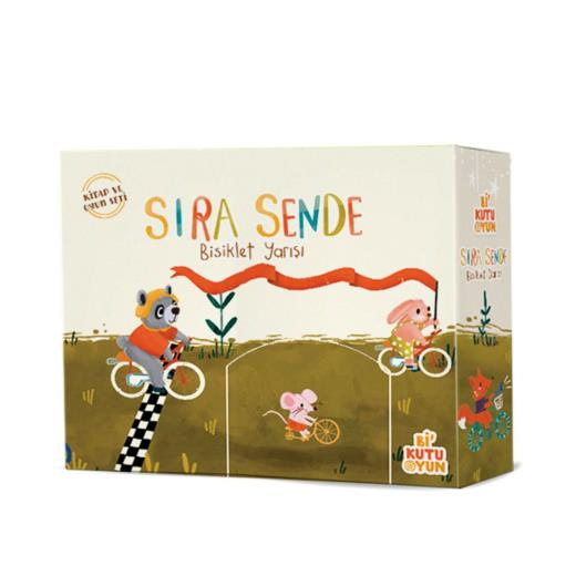 Sıra Sende - Bisiklet Yarışı - Kitap ve Oyun Seti