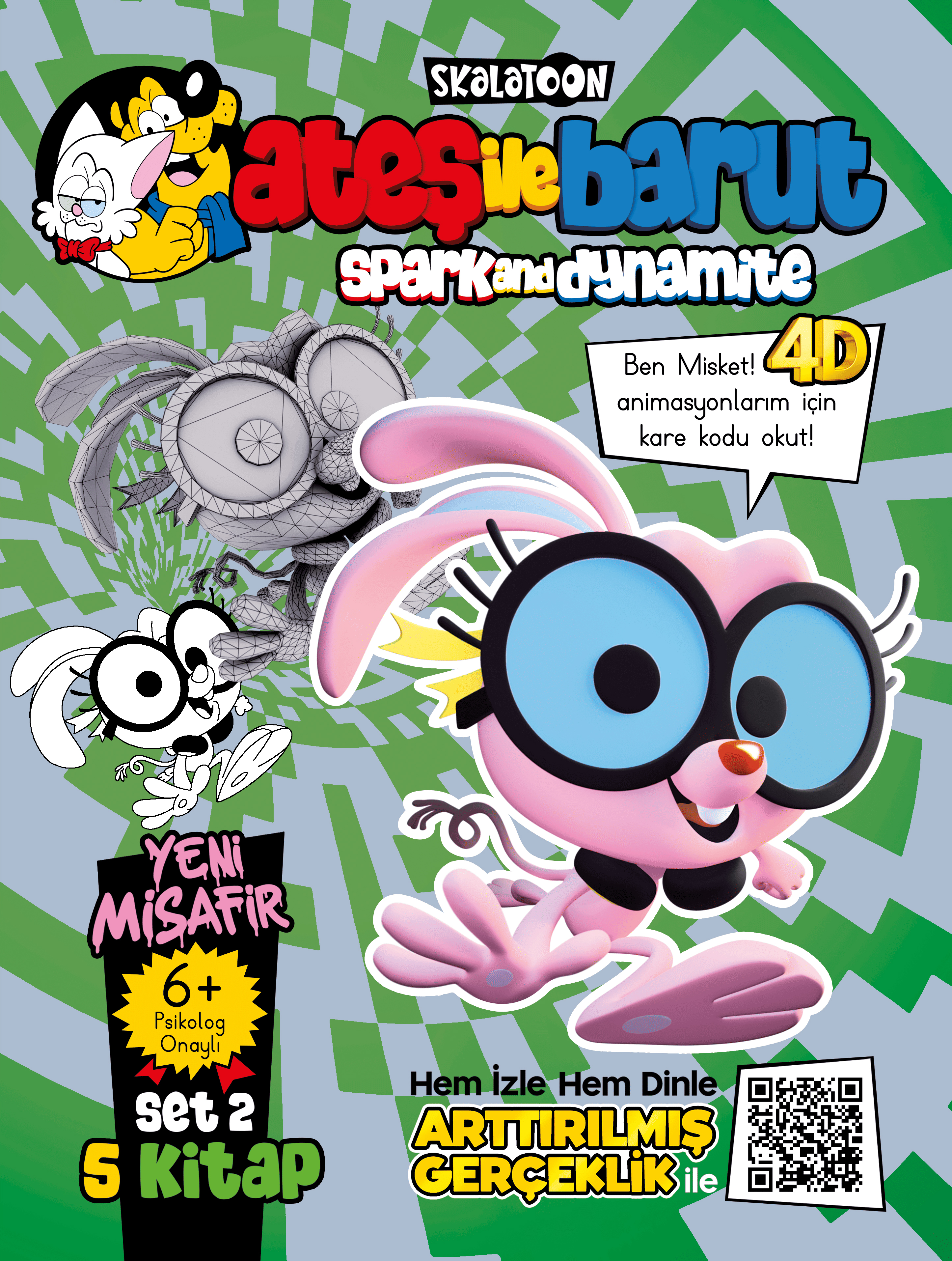 Ateş ile Barut Yeni Misafir Set 2 (5 Kitap)