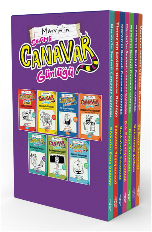 Sevimli Canavar Günlüğü - 7 Kitap Takım Kutulu