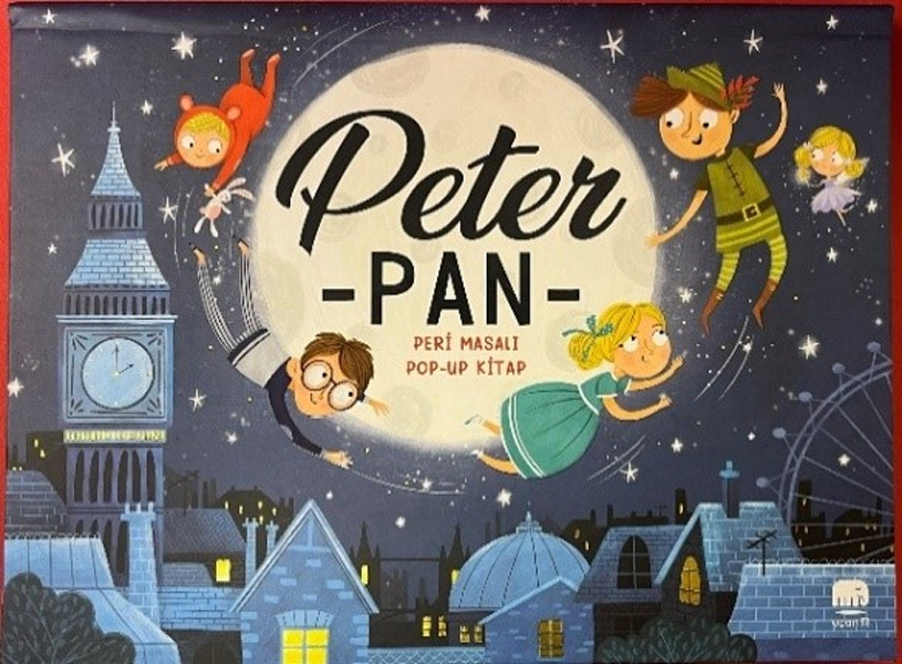 Peter Pan Peri Masalı - Pop-Up Kitap (Ciltli)