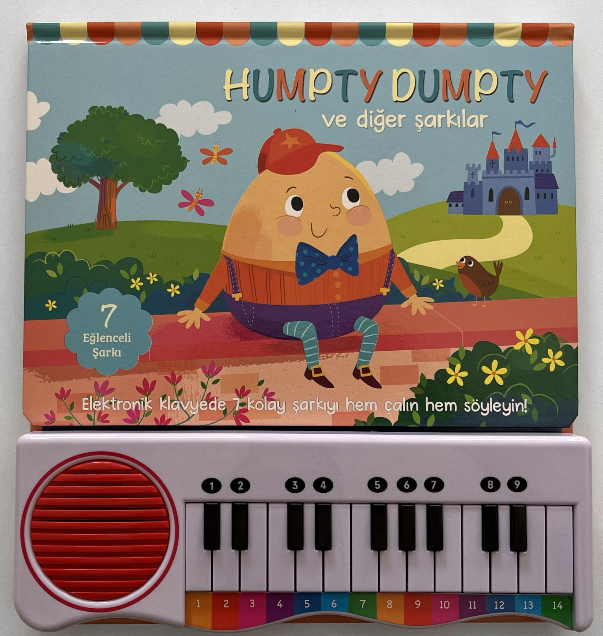 İlk Piyano Kitabım - Humpty Dumpty ve Diğer Şarkılar (Ciltli)
