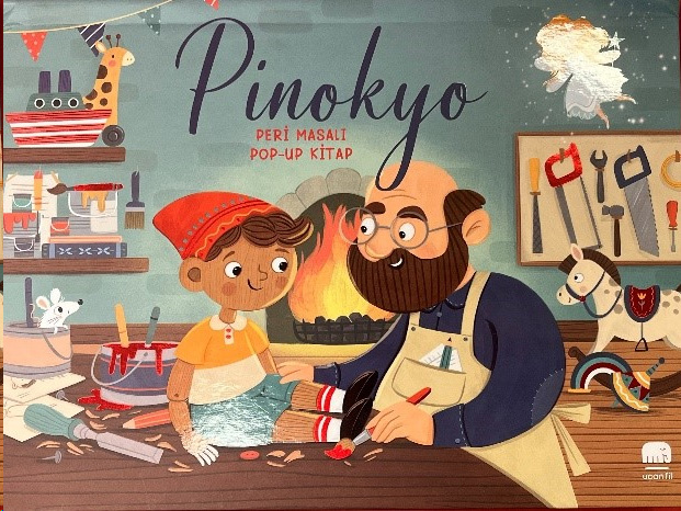 Pinokyo Peri Masalı Pop-Up Kitap (Ciltli)