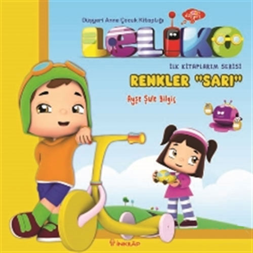 Leliko İlk Kitaplarım Serisi - Renkler Mavi