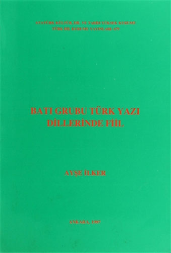Batı Grubu Türk Yazı Dillerinde Fiil