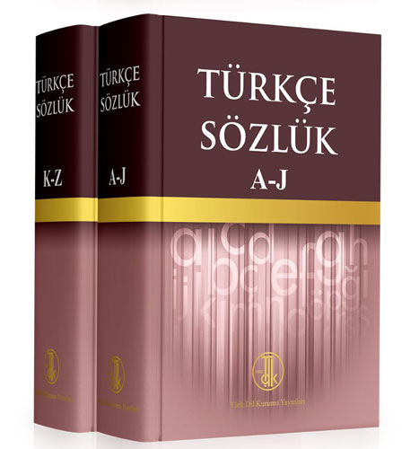 Türkçe Sözlük (A - J / K - Z) 2 Cilt Takım (Ciltli)