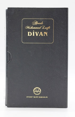 Alvarlı Muhammed Lütfi Divan Alvarlı Muhammed Lütfi Divan