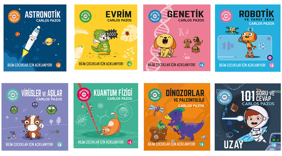 Geleceğin Dâhileri Seti - 8 Kitap Takım