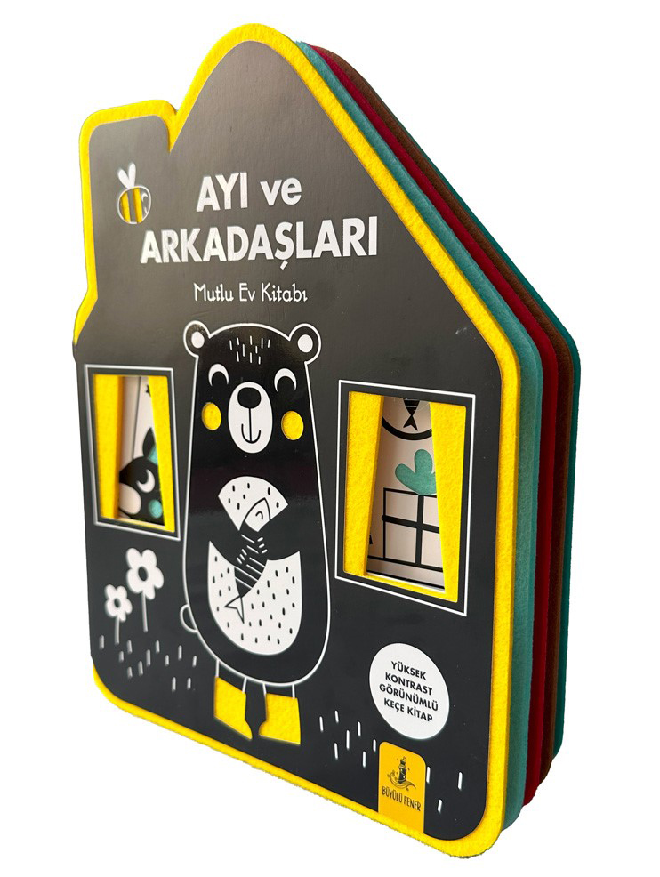 Ayı ve Arkadaşları (Keçe Kitap) 