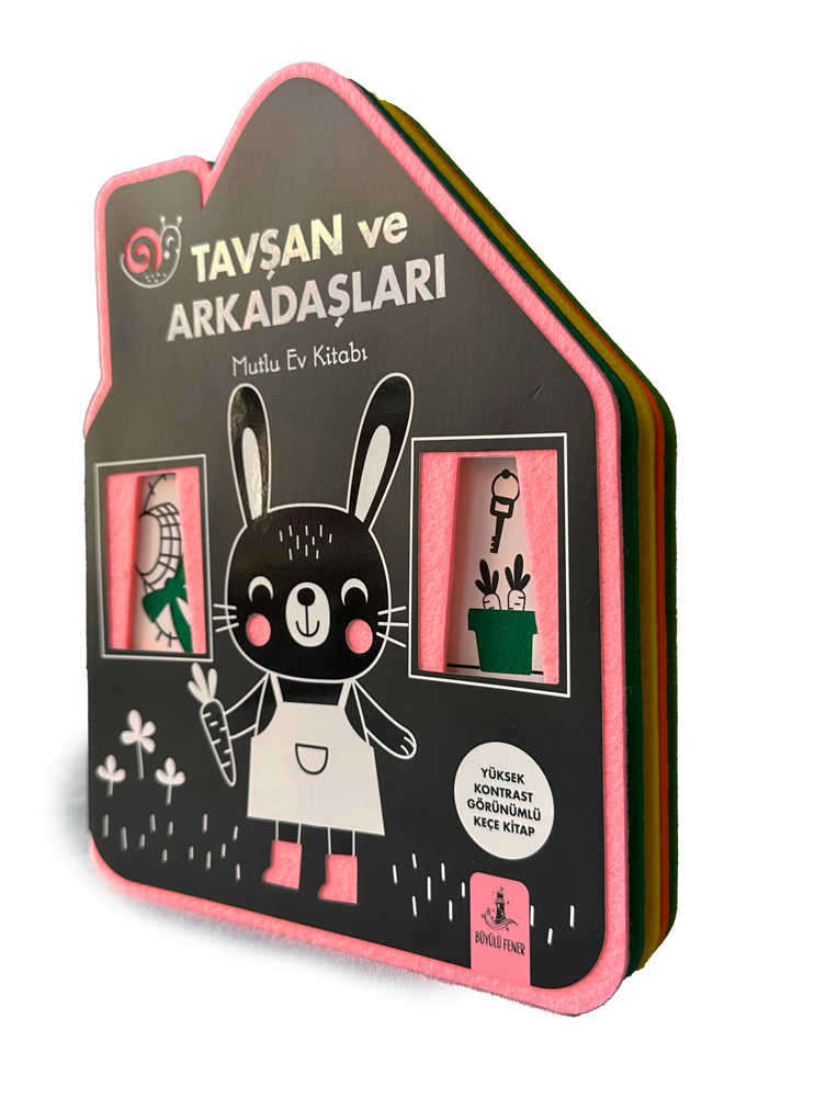 Tavşan ve Arkadaşları (Keçe Kitap)