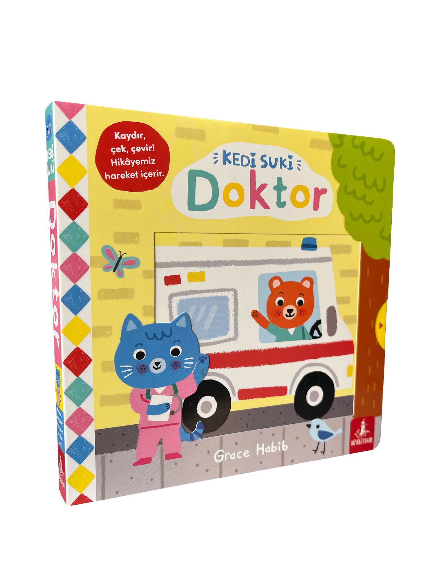 Kedi Suki - Doktor (Ciltli - Hareketli Kitap)