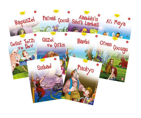 Dünya Masalları- 2 Set (10 Kitap) Dünya Masalları- 2 Set (10 Kitap)