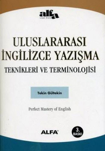 Uluslararası İngilizce Yazışma Teknikleri ve Terminolojisi