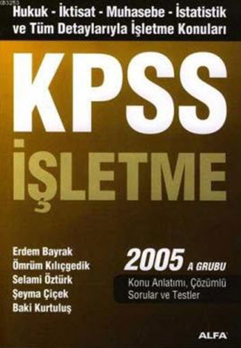 Kpss İşletme A Grubu