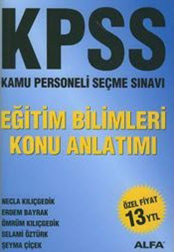 Kpss Eğitim Bilimleri Konu Anlatımı