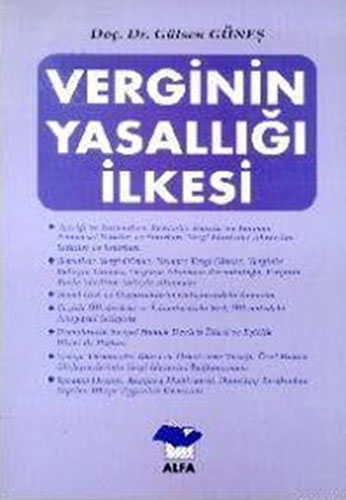 Verginin Yasallığı İlkesi