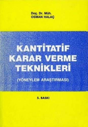 Kantitatif Karar Verme Teknikleri