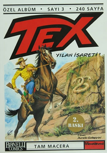 Tex Özel Albüm Sayı: 3 - Yılan İşareti!