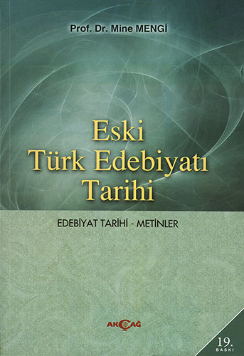 Eski Türk Edebiyatı Tarihi Eski Türk Edebiyatı Tarihi