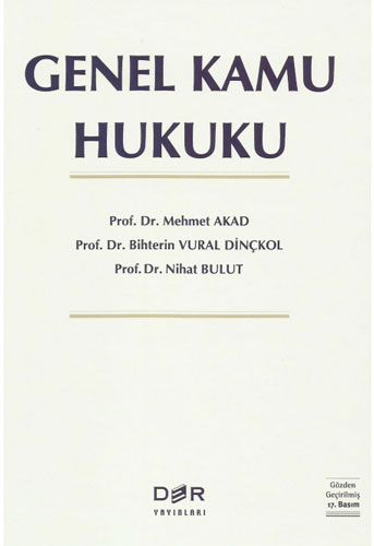 Genel Kamu Hukuku (Ciltli)