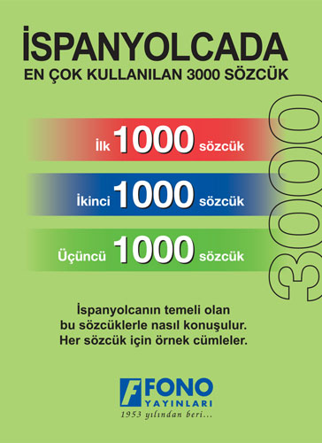 İspanyolcada En Çok Kullanilan 3000 Sözcük 
