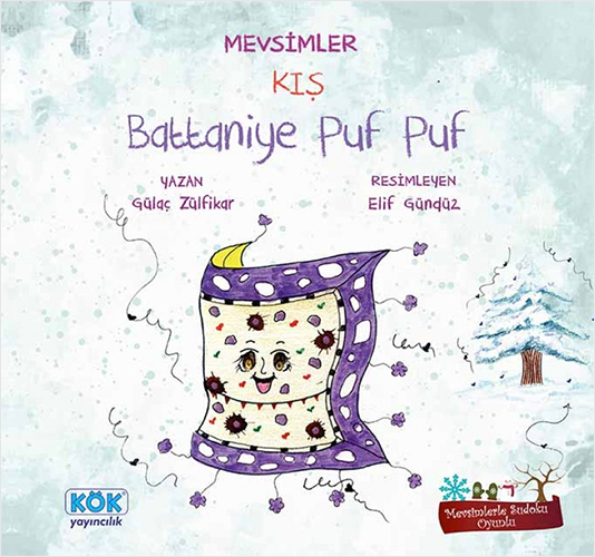 Mevsimler Kış - Battaniye Puf Puf