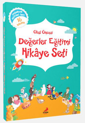 Okul Öncesi Değerler Eğitimi Hikaye Seti - 16 Kitap Takım Okul Öncesi Değerler Eğitimi Hikaye Seti - 16 Kitap Takım