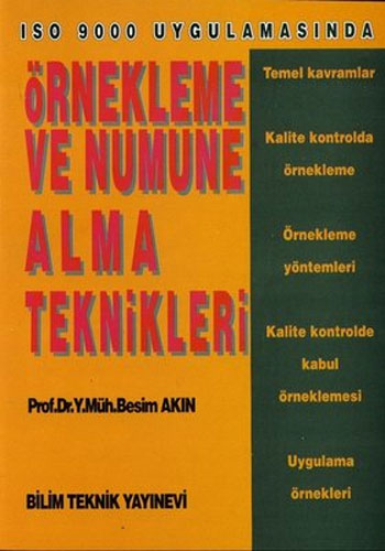 ISO 9000 Uygulamasında Örnekleme ve Numune Alma Teknikleri 