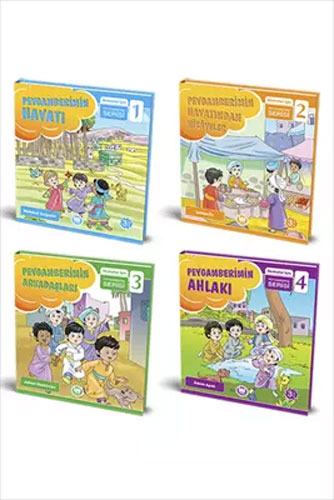 İlkokullar için Peygamberim Serisi - 4 Kitap Takım